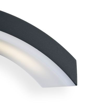 Brilagi - LED zunanja stenska svetilka s senzorjem ARCELO LED/8W/230V IP54