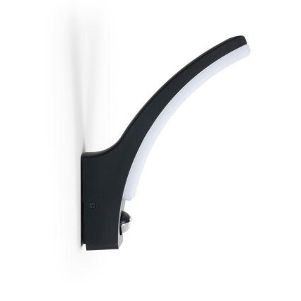 Brilagi - LED zunanja stenska svetilka s senzorjem ARCELO LED/9W/230V IP44