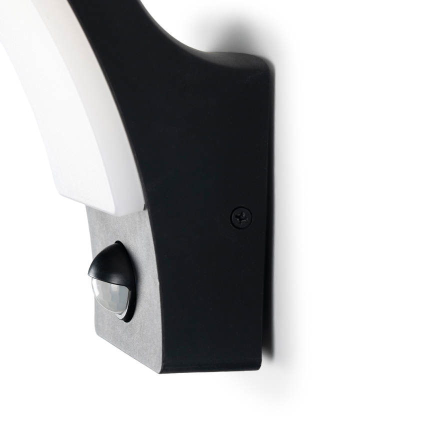 Brilagi - LED zunanja stenska svetilka s senzorjem ARCELO LED/9W/230V IP44