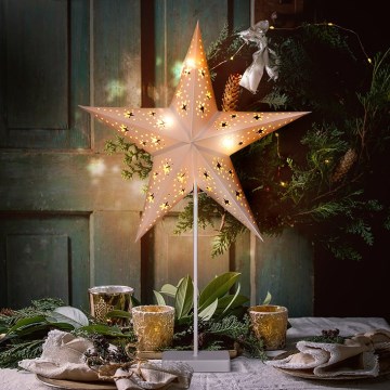 Brilagi - Božična LED dekoracija LED/3xAA 66x45 cm zvezda