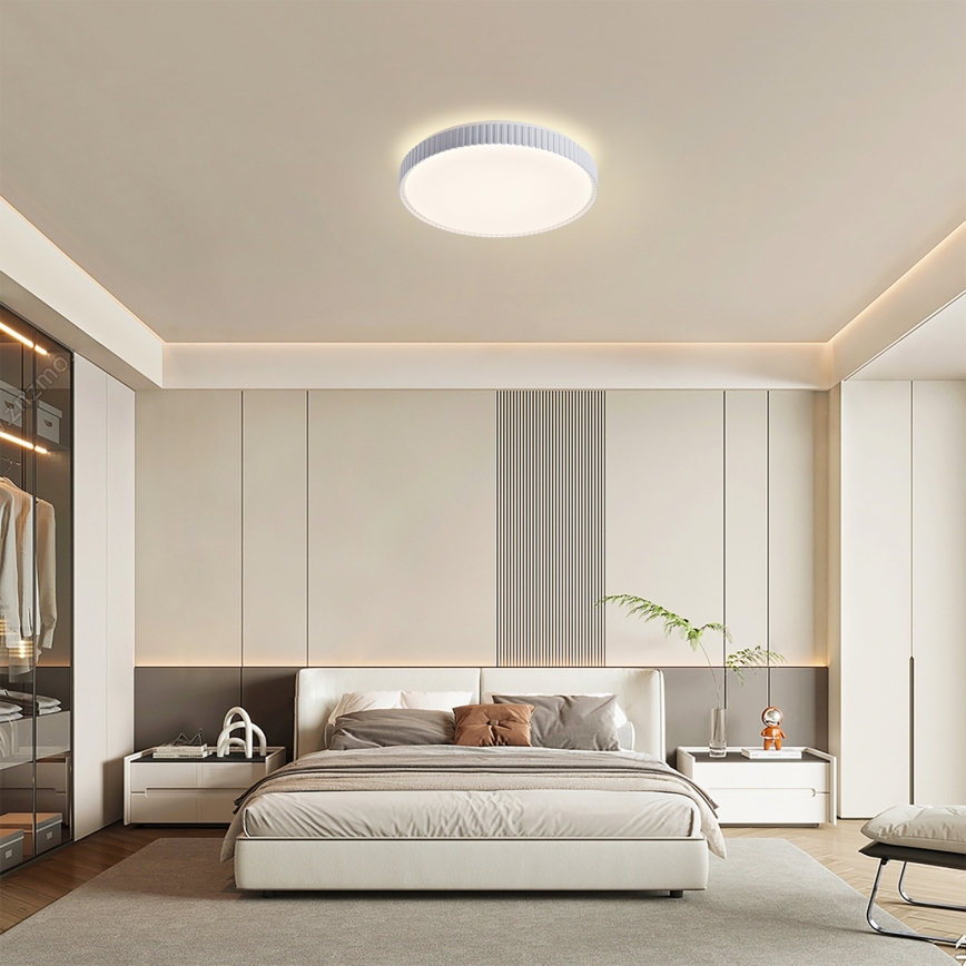 Brilagi - LED zatemnljivo stropno svetilo CORVO LED/72W/230V 3000-6000K belo premer 50 cm + daljinski upravljalnik