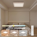 Brilagi - Dimmabile Kopalna Stropna Svetilka FRAME SMART LED/24W/230V 30x30 cm 3000-6000K IP44 Bela + Daljinski upravljalnik