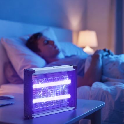 Brilagi - Električni lapač insektov 2xUV/5W/230V 70 m2