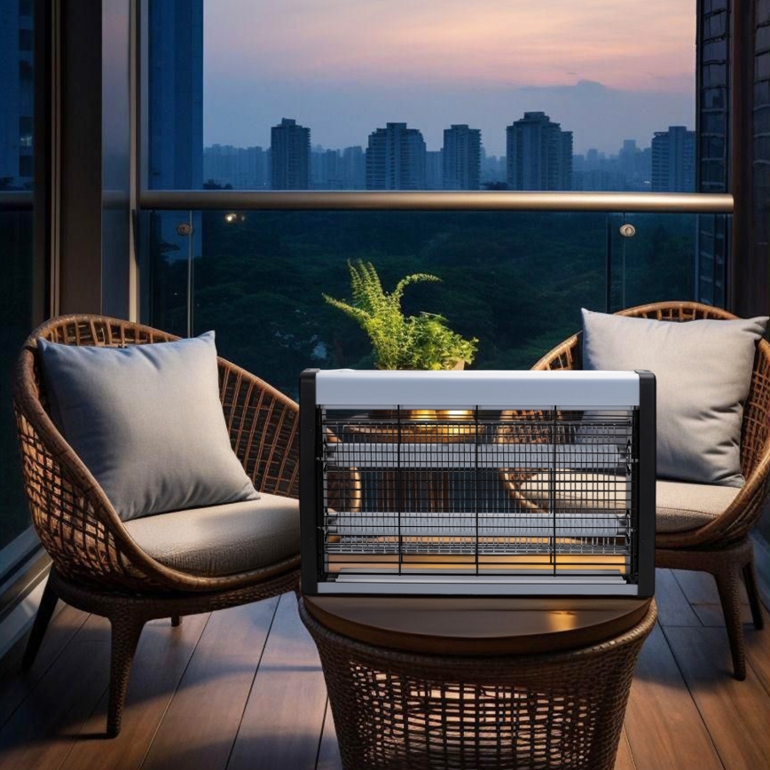 Brilagi - Električni lovilec insektov 2xUV/18W/230V 100 m2