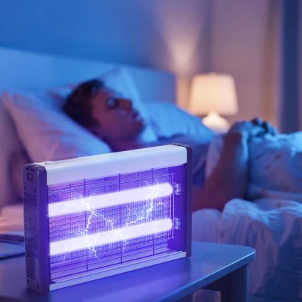 Brilagi - Električni lovilec insektov 2xUV/18W/230V 100 m2