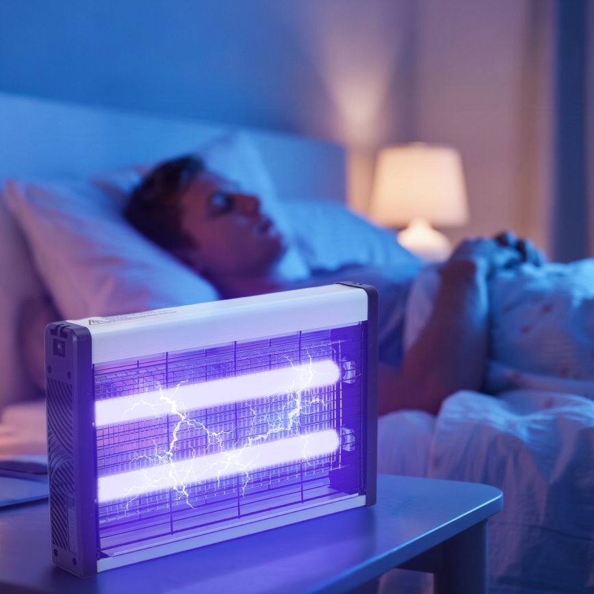 Brilagi - Električni lovilec insektov 2xUV/18W/230V 100 m2