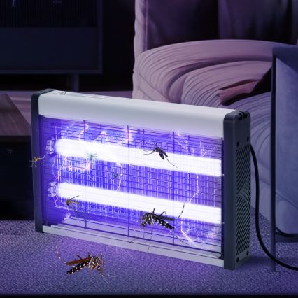 Brilagi - Električni lovilec insektov 2xUV/20W/230V 100 m2