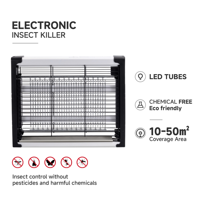 Brilagi - Električni lovilec insektov 2xUV/4W/230V 50 m2