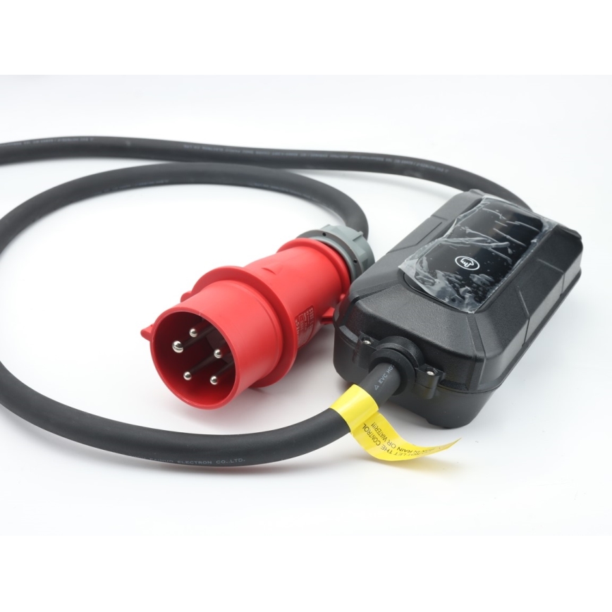 Brilagi - EV potovalna polnilna postaja za električne avtomobile FAST AC Tip 2 16A/380V 11kW + vtičnica 230V, 3,7kW 5m + case