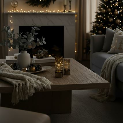 Brilagi - Komplet 2x LED božičnih dekoracij LED/3xAA + 2xAA