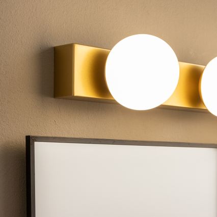 BRILAGI - Komplet 2x LED stensko kopalniško svetilo HOLLYWOOD 3xLED/3W/230V 39 cm IP44 zlate barve