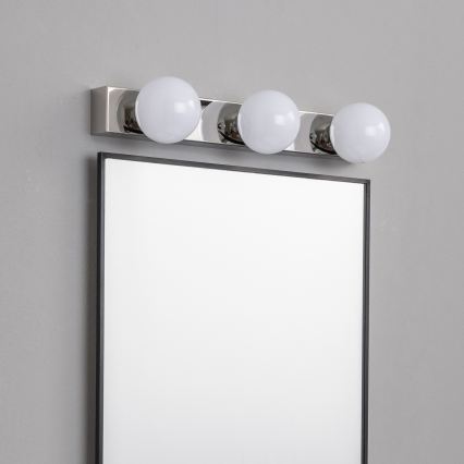 BRILAGI - KOMPLET 2x LED kopalniških stenskih svetilk HOLLYWOOD 3xLED/3W/230V 39 cm IP44 sijajni krom