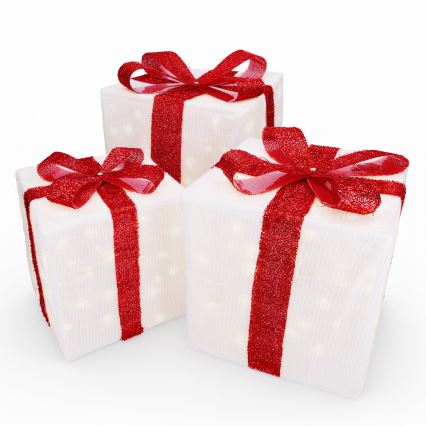 Brilagi - komplet 3x LED zunanjih božičnih okraskov LED/2,6W/3xAA IP44 darila