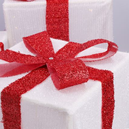 Brilagi - komplet 3x LED zunanjih božičnih okraskov LED/2,6W/3xAA IP44 darila