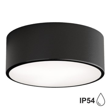 Brilagi - Kopalniška stropna svetilka CLARE 1xE27/24W/230V pr. 20 cm IP54 črna
