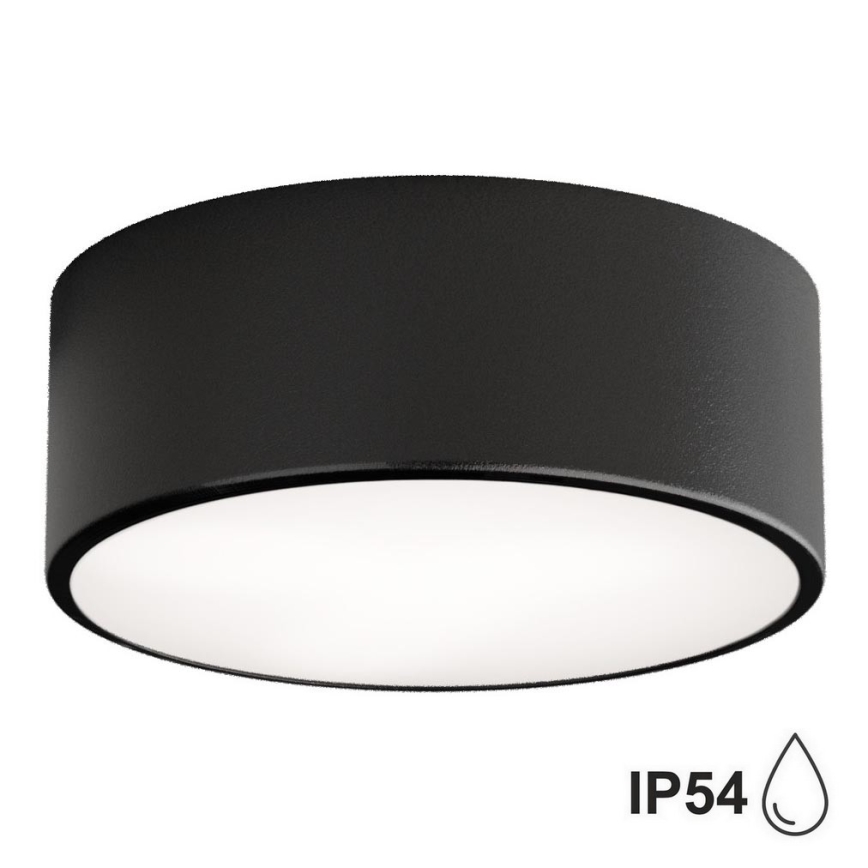 Brilagi - Kopalniška stropna svetilka CLARE 1xE27/24W/230V pr. 20 cm IP54 črna