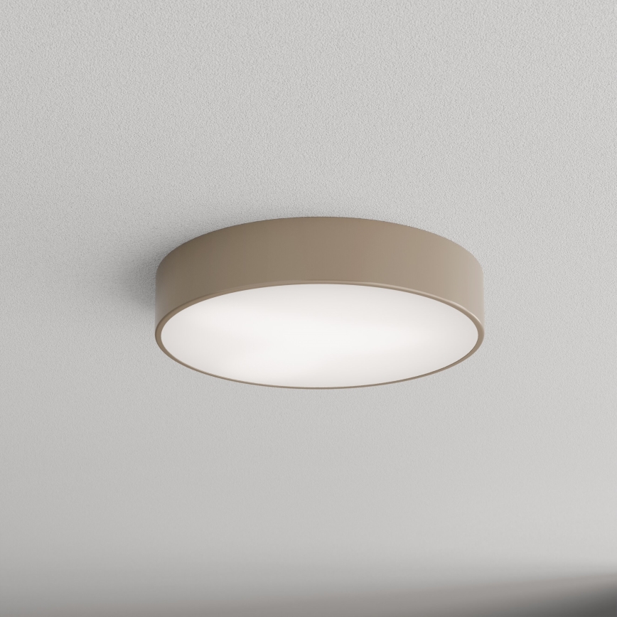 Brilagi - Kopalniška stropna svetilka CLARE 3xE27/24W/230V pr. 40 cm IP54 bež