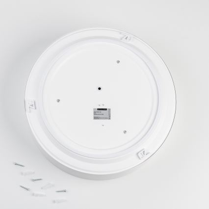 Brilagi - Kopalniška stropna svetilka POOL, 3×E27 (maks. 15 W), 230 V, Ø 40 cm, IP54, bela