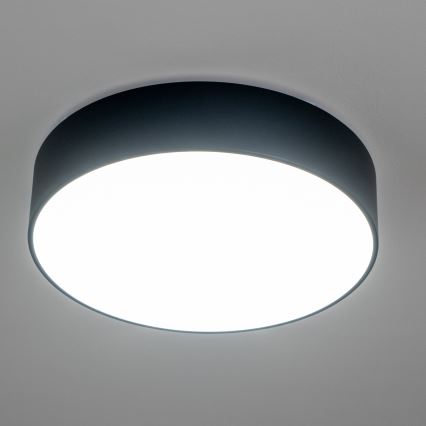 Brilagi - Kopalniška stropna svetilka POOL 4xE27/15W/230V, premer 50 cm, IP54, črna