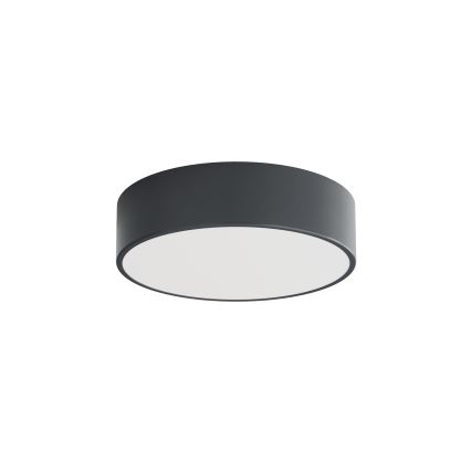 Brilagi - Kopalniška stropna svetilka CLARE s senzorjem gibanja in mraka, 2xE27/24W/230V, premer 30 cm, v antracitni barvi, IP54