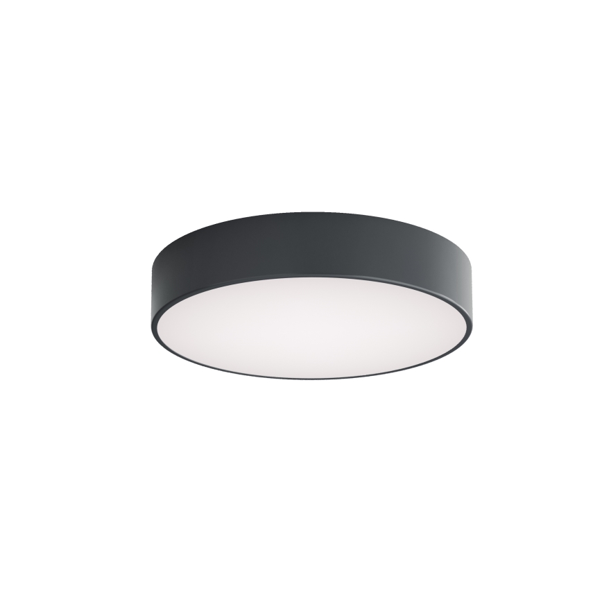 Brilagi - Kopalniško stropno svetilo s senzorjem gibanja in somraka CLARE 3xE27/24W/230V premer 40 cm antracit IP54