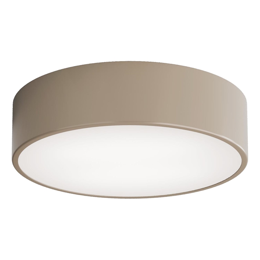 Brilagi - Kopalniško stropno svetilo CLARE s senzorjem 2xE27/24W/230V, premer 30 cm, IP54, bež