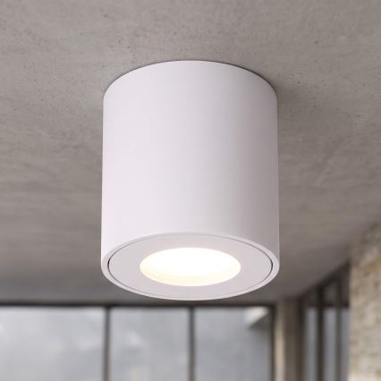 BRILAGI - Kopalniški reflektor MIA 1xGU10/30W/230V 84x80 mm bela IP54