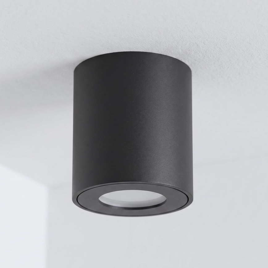 BRILAGI - Kopalniški reflektor MIA 1xGU10/30W/230V 84x80 mm črna IP54