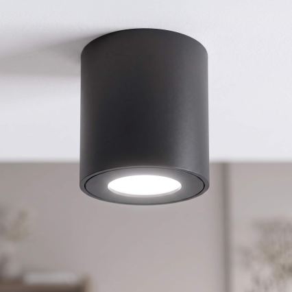 BRILAGI - Kopalniški reflektor MIA 1xGU10/30W/230V 84x80 mm črna IP54