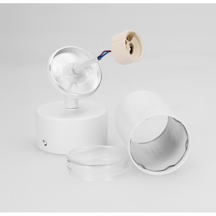Brilagi - Kopalniški reflektor SELE 1xGU10/30W/230V IP44 bela
