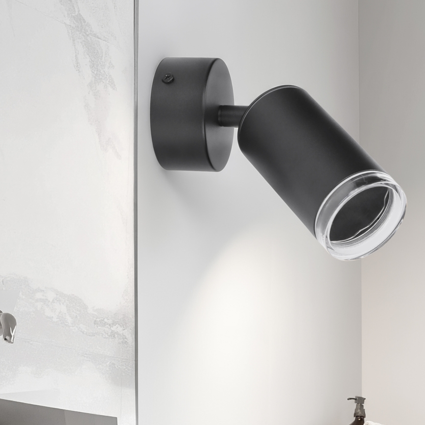Brilagi - Kopalniški reflektor SELE 1xGU10/30W/230V IP44 črna