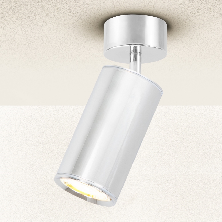 Brilagi - Kopalniški reflektor SELE 1xGU10/30W/230V IP44 sijajni krom