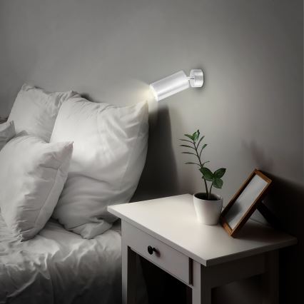 Brilagi - Kopalniški reflektor SELE 1xGU10/30W/230V IP44 sijajni krom