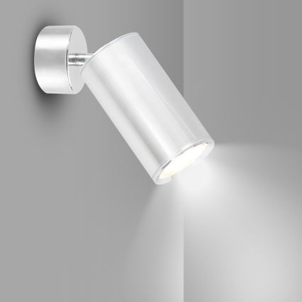 Brilagi - Kopalniški reflektor SELE 1xGU10/30W/230V IP44 sijajni krom