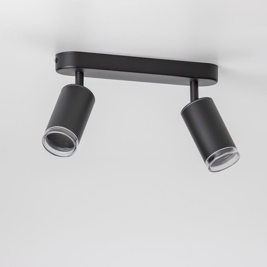 Brilagi - Kopalniški reflektor SELE 2xGU10/30W/230V IP44 črna
