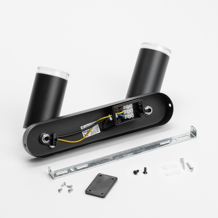 Brilagi - Kopalniški reflektor SELE 2xGU10/30W/230V IP44 črna