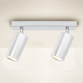 Brilagi - Kopalniški reflektor SELE 2xGU10/30W/230V IP44 sijajni krom