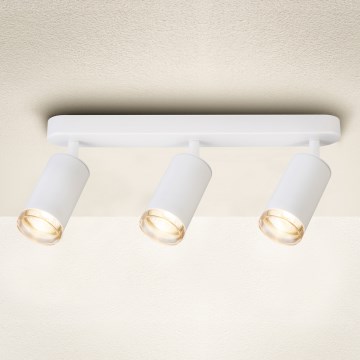 Brilagi - Kopalniški reflektor SELE 3xGU10/30W/230V IP44 bela