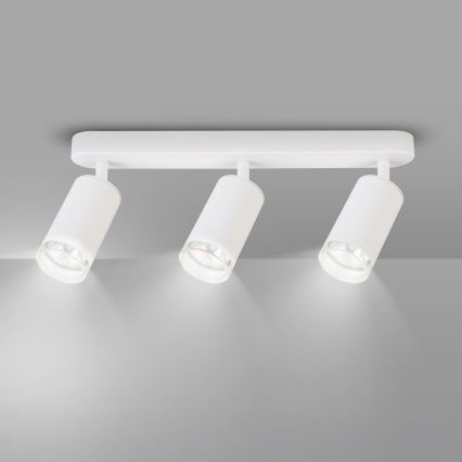 Brilagi - Kopalniški reflektor SELE 3xGU10/30W/230V IP44 bela