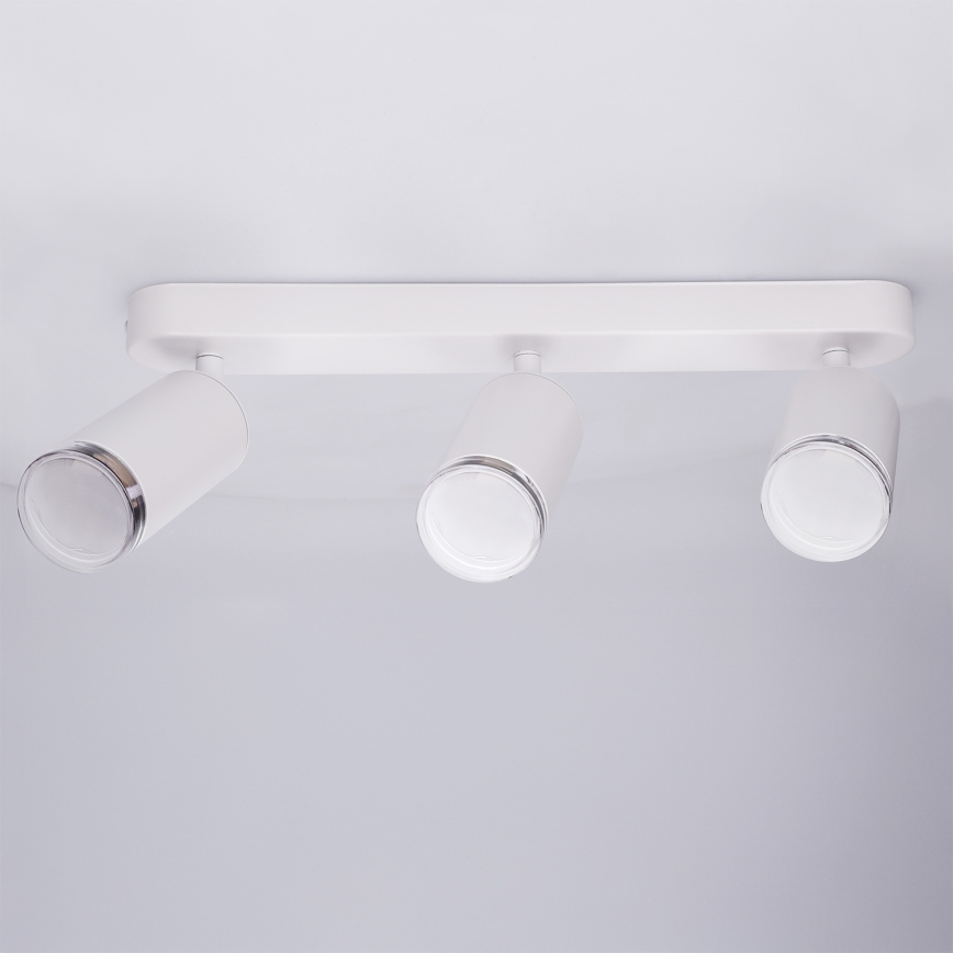 Brilagi - Kopalniški reflektor SELE 3xGU10/30W/230V IP44 bela