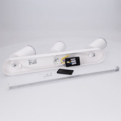 Brilagi - Kopalniški reflektor SELE 3xGU10/30W/230V IP44 bela