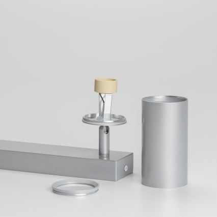 Brilagi - Kopalniški reflektor SELE 3xGU10/30W/230V IP44 srebrna