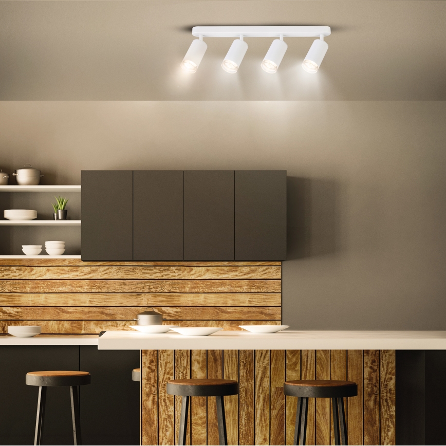 Brilagi - Kopalniški reflektor SELE 4xGU10/30W/230V IP44 bela