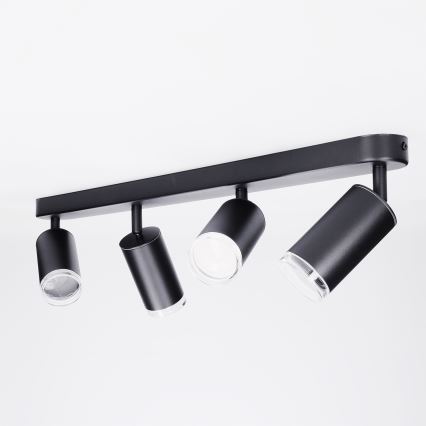 Brilagi - Kopalniški reflektor SELE 4xGU10/30W/230V IP44 črna