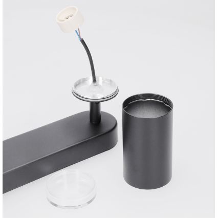 Brilagi - Kopalniški reflektor SELE 4xGU10/30W/230V IP44 črna