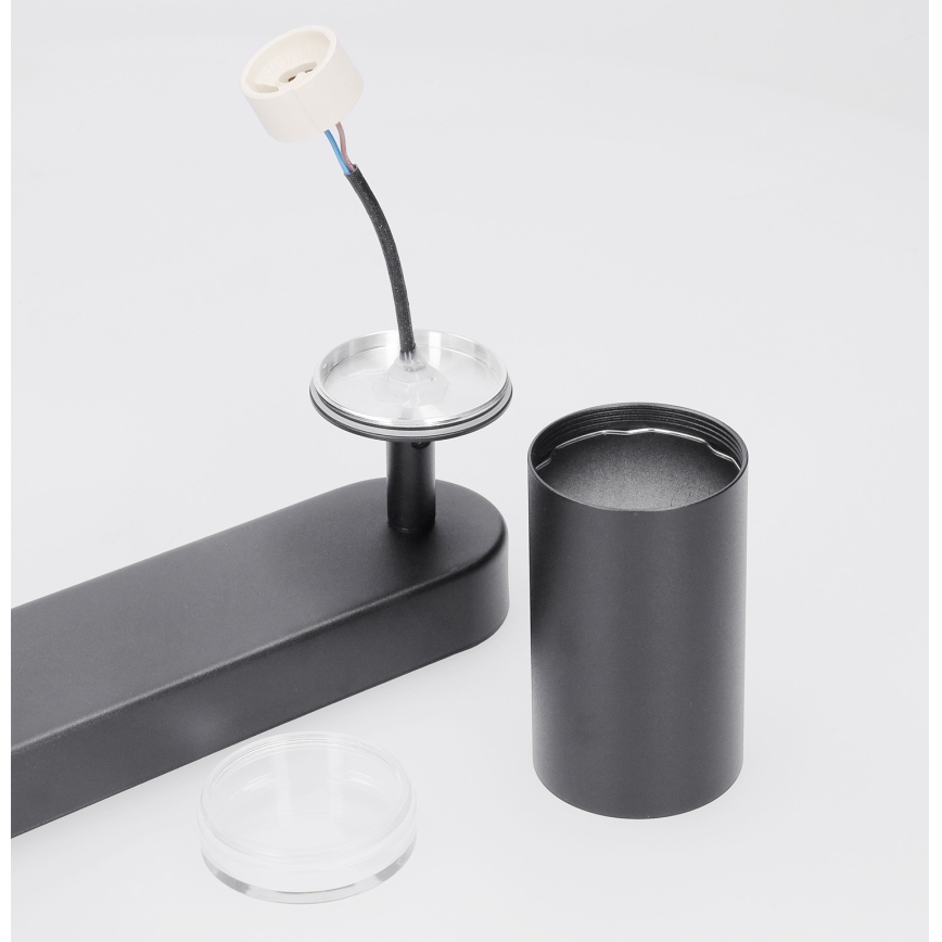 Brilagi - Kopalniški reflektor SELE 4xGU10/30W/230V IP44 črna