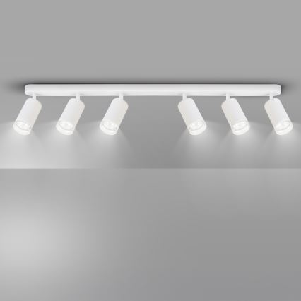 Brilagi - Kopalniški reflektor SELE 6xGU10/30W/230V IP44 bela