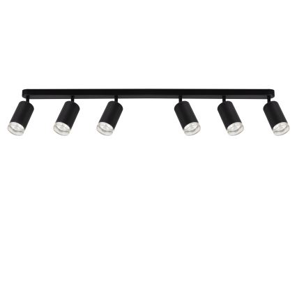 Brilagi - Kopalniški reflektor SELE 6xGU10/30W/230V IP44 črna