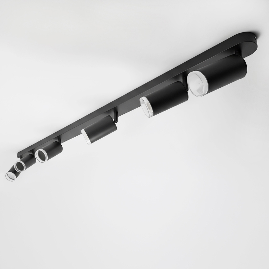 Brilagi - Kopalniški reflektor SELE 6xGU10/30W/230V IP44 črna