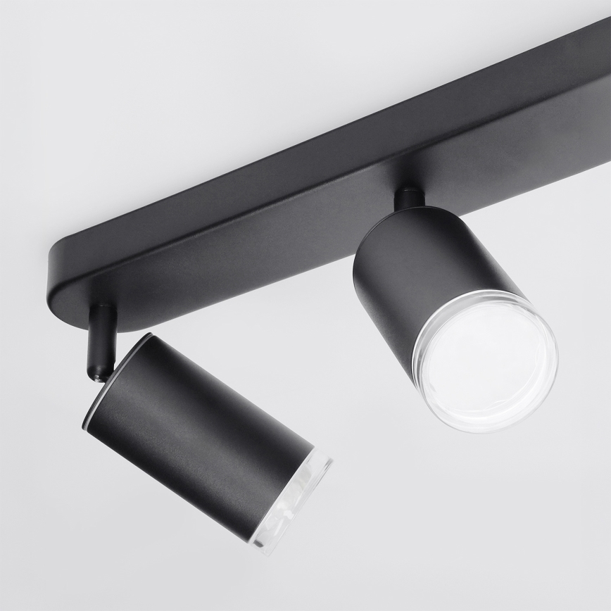 Brilagi - Kopalniški reflektor SELE 6xGU10/30W/230V IP44 črna